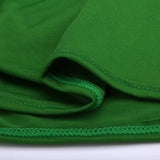 LOVWY 4018 - Home & Garden > Linens & Bedding > Table Linens > Tablecloths 4 FT Forest Green Spandex Fitted Table Cover