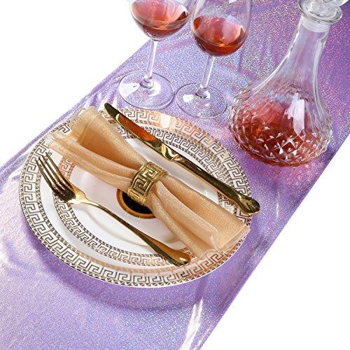 LOVWY Laser Table Runner 12x108 inches - Lavender