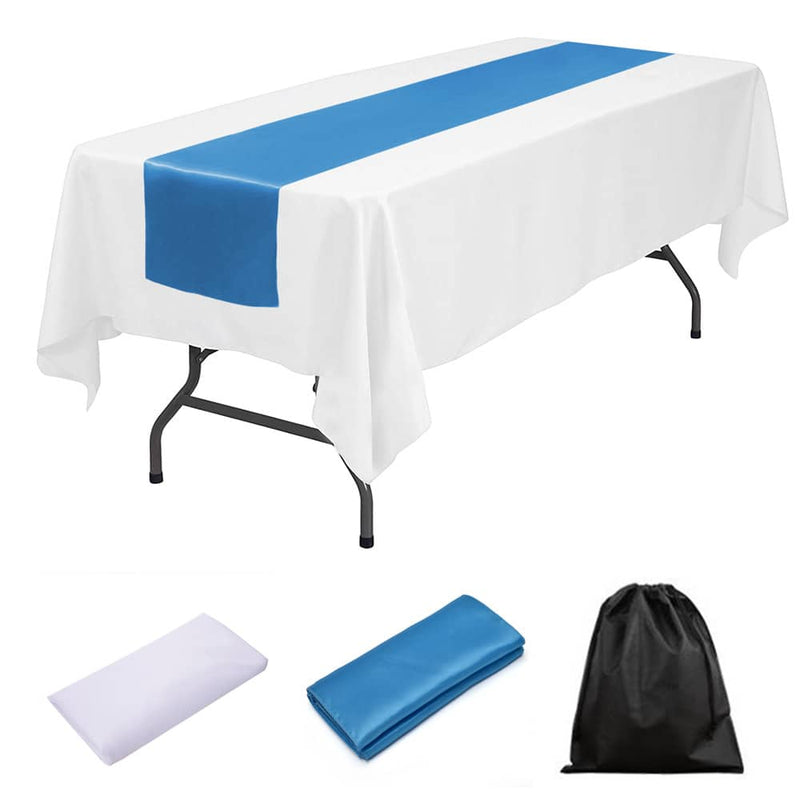 LOVWY tablecloth + runner Baby Blue 60