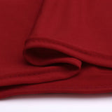 LOVWY 4018 - Home & Garden > Linens & Bedding > Table Linens > Tablecloths 8 FT Red Spandex Fitted Table Cover