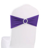 LOVWY chair sashes Copy of LOVWY 10PCS White Spandex Chair Bands Sashes