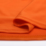 LOVWY chair sashes LOVWY 10PCS Orange Spandex Chair Bands Sashes