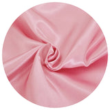 LOVWY chair sashes Pink 6.7" x 108" Pack of 10 Satin Chair Sashes