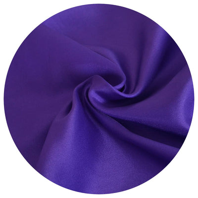 LOVWY chair sashes Purple 6.7" x 108" Pack of 10 Satin Chair Sashes