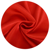 LOVWY chair sashes Red 6.7" x 108" Pack of 10 Satin Chair Sashes