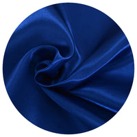 LOVWY chair sashes Royal Blue 6.7" x 108" Pack of 10 Satin Chair Sashes