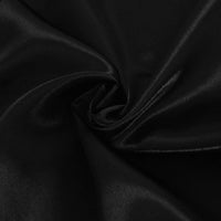 LOVWY 12 x 108-inch black satin table runner gloss