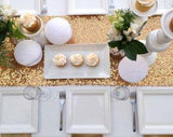 LOVWY Golden 12x108 inch Sequin Table Runner
