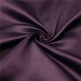 LOVWY Polyester Tablecloth 58" x 102" Eggplant Satin Tablecloth