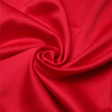 LOVWY Polyester Tablecloth 58" x 126" Red Satin Tablecloth