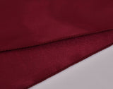 LOVWY Table Runner 12" * 108" Burgundy Satin Table Runner