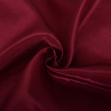 LOVWY Table Runner 12" * 108" Burgundy Satin Table Runner