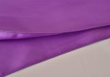 LOVWY 12 x 108-inch lavender satin table runner overlock effect