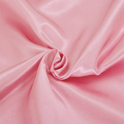 LOVWY Table Runner 12" * 108" Pink Satin Table Runner