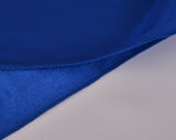 LOVWY Table Runner 12" * 108" Royal Blue Satin Table Runner