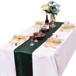 LOVWY Table Runner Copy of 12" * 108" Fuchsia Satin Table Runner