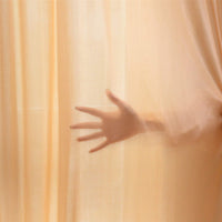 LOVWY Wedding Background Champagne 10ft x 10ft ICE SILK Sheer Voile Drape Panels with Rod Pockets