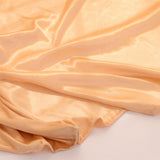 LOVWY Wedding Background Champagne 10ft x 10ft ICE SILK Sheer Voile Drape Panels with Rod Pockets